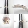 [Used] TIFFANY 925/750 Hook & Eye Ring/Size 16/j45-8