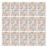 26 Letter Number Cartoon Letter Sticker 0.5 inch 26 Letter Number Stickers  Hand Ledger Materials
