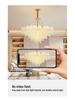 Modern Luxury Crystal Chandelier: Warm, Romantic Lighting for Living Room, Master Bedroom, or Children's Room