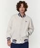 New Basic Varsity Jacket - Beige