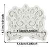 Baroque Silicone Mold Curlicues Scroll Lace Fondant Molds Cake Decorating Tools Cupcake Topper Candy Sugar Craft Gum Paste Polymer Clay
