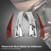 Motorcycle Air Deflector Trim Heat Shield Cover For Victory Cross Country Tour Magnum Hard-Ball Cross Roads Chrome Shield Guards