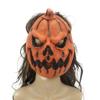 Eenvoudig 3D Pompoen Halloween Masker Realistisch Grappig Volledig Gezicht Masker Ademend Angstaanjagend Halloween Cosplay Masker Carnavalsfeest