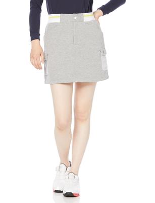 Golf Stretch Skirt 2 [New Balance] (Recycled Polyester) / Women's / 012-1234509 020_Gray [L]