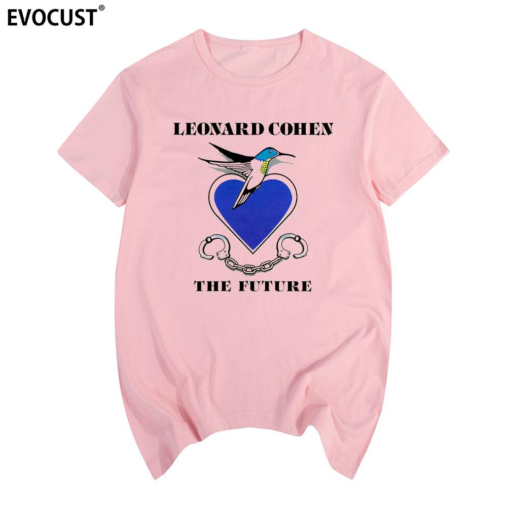 leonard cohen Book Of Longing Tshirt Cotton Unisex T shirt New Women Summer S