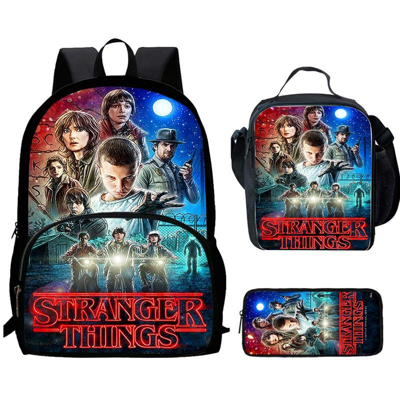 Monster Story Schoolbag High Definition Multi-Function Oxford Lightweight Backpack