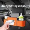 Car Multifunctional Tissue Storage Box Under Seat Auto Back Seat Paper Bag Place Water Cup Holder Hanging Hook Organizer