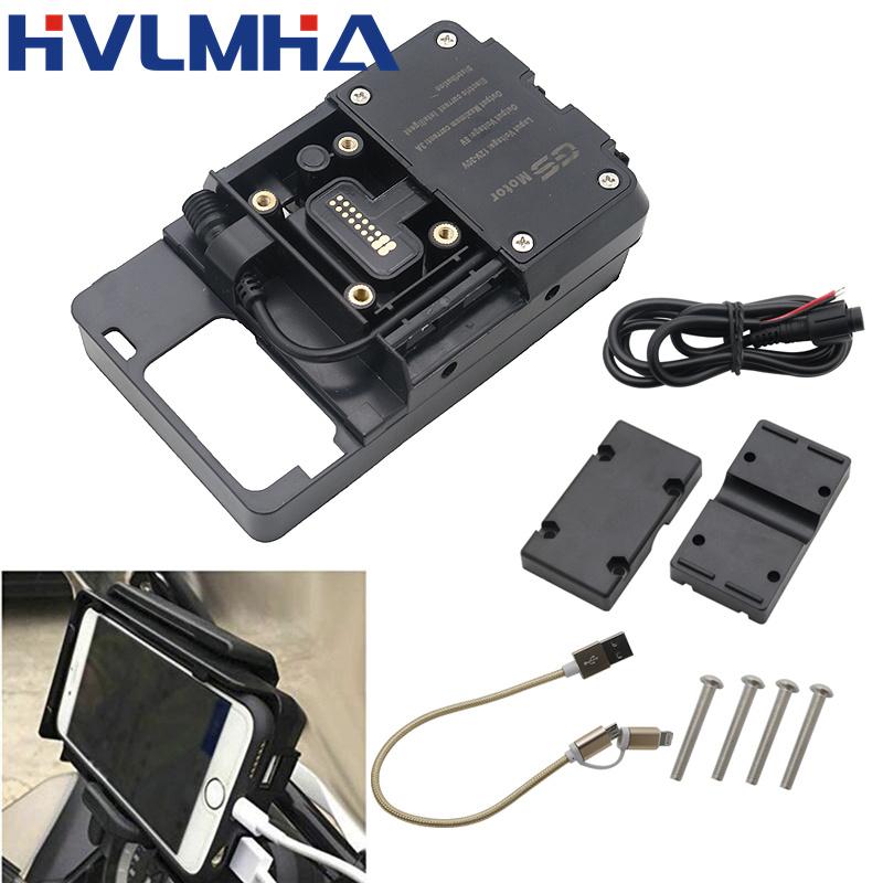 

Для BMW R1250GS R1200GS ADV S1000XR F650GS F850GS F900R R1200RS Беспроводное зарядное устройство Быстрая зарядка Кронштейн для навигации мобильного телефона