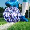 football club F.C Print Size 5 Soccer Ball, PU Wear Resistant Football for Match Training and Daily Practice, Birthday Gift for Soccer Fans