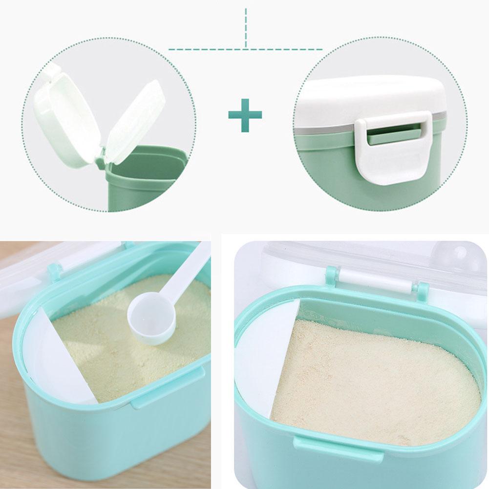 Large Capacity Milk Powder Can Airtight Storage Box Barrel
