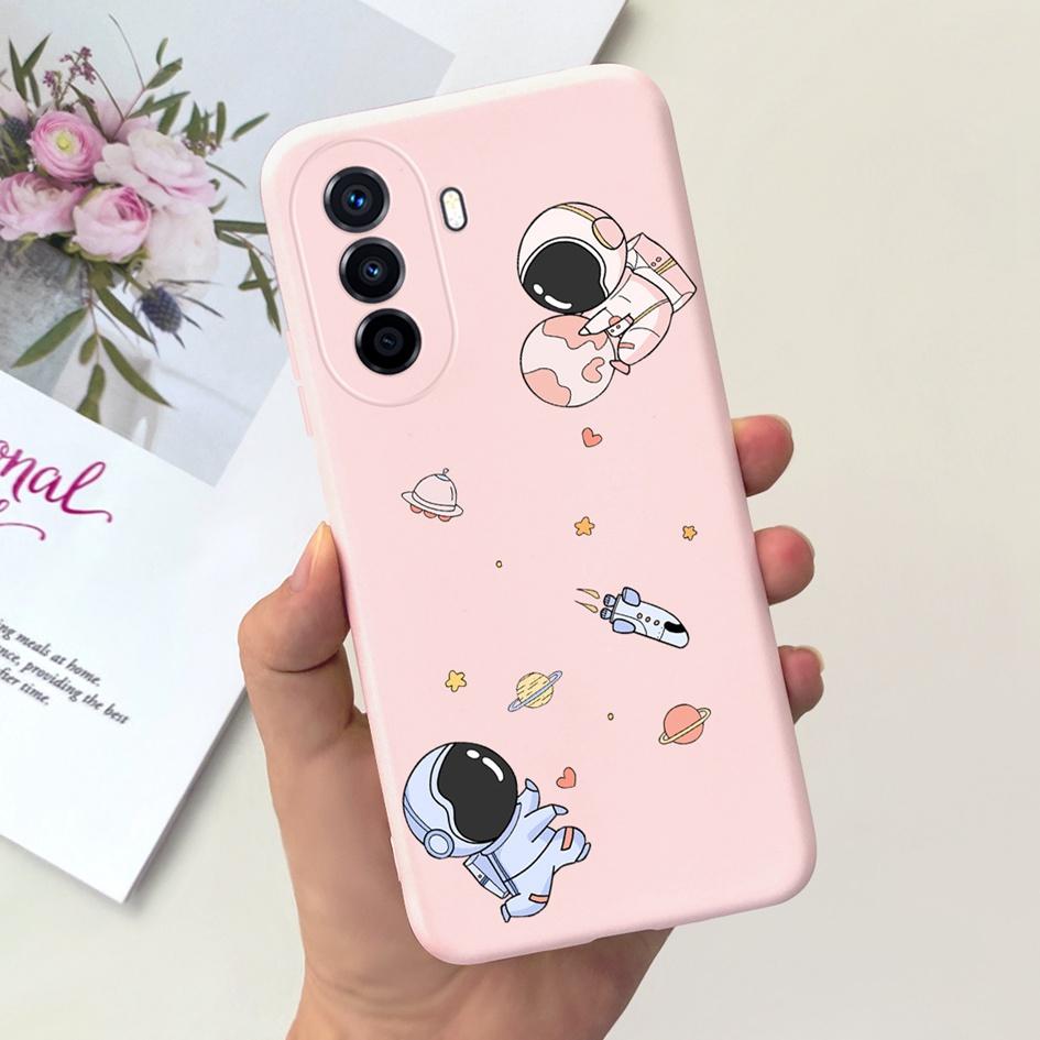 For Huawei Nova Y70 Plus Case Nova Y70 4G Phone Cover Cute Astronaut Cartoon Soft Silicone Funda For Huawei Nova Y70Plus Capinha
