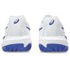 Asics X GS Tennis Shoes Size 100 2E GEL-RESOLUTION (1044A081), Unisex, (White/Dark Cobalt), 20.5 Cm,