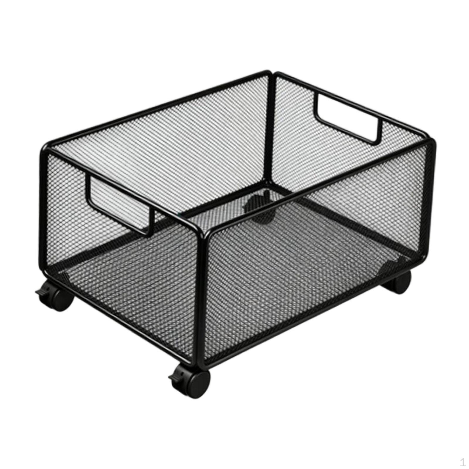 Передвижная тележка для файлов, Органайзер для кладовой 25cmx38cmx23cm