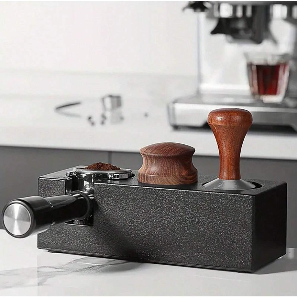 3-in-1 Espresso Tamper Station,tamper and Dispenser, Coffee Portafilter Holder for 51/53/58 Mm, Espresso Accessories Storage Box