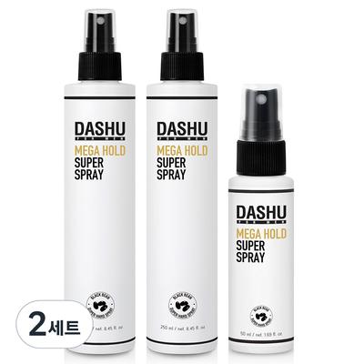 For Men Premium Mega Hold Super Spray 250ml 2p + 50ml, 2 Units