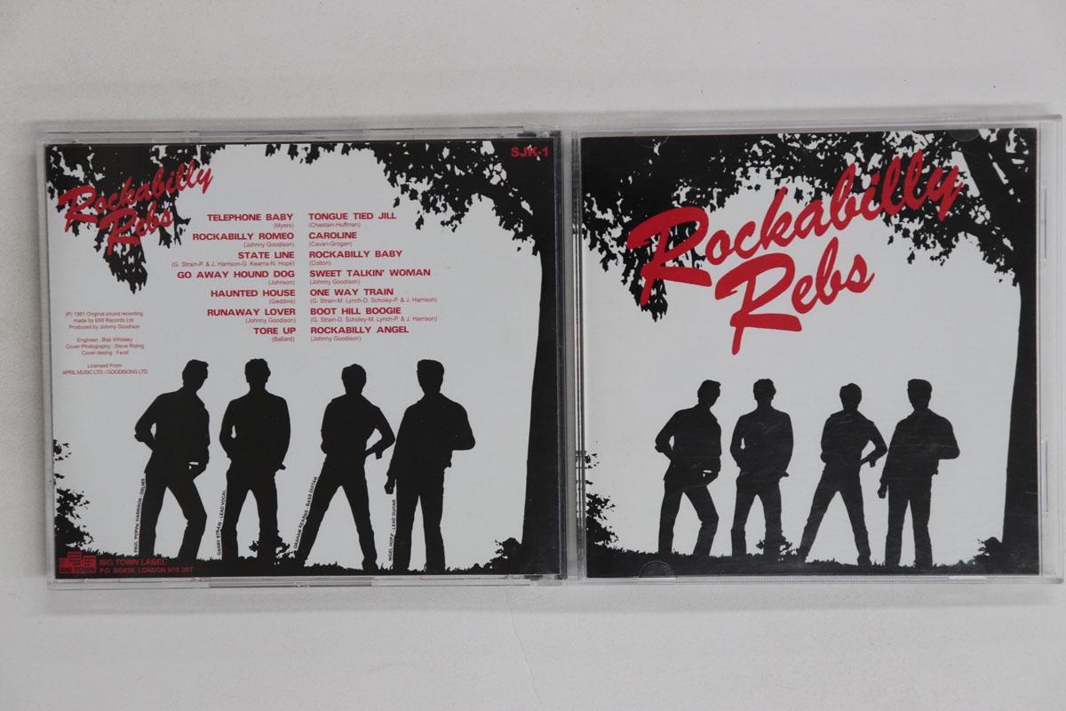 CD ROCKABILLY REBS  Rockabilly Rebs SJK1 Big Town UK Rock Used