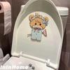 Fragrant Cartoon Toilet Deodorizing Stickers: Cute & Aromatic Bathroom Odor Removers