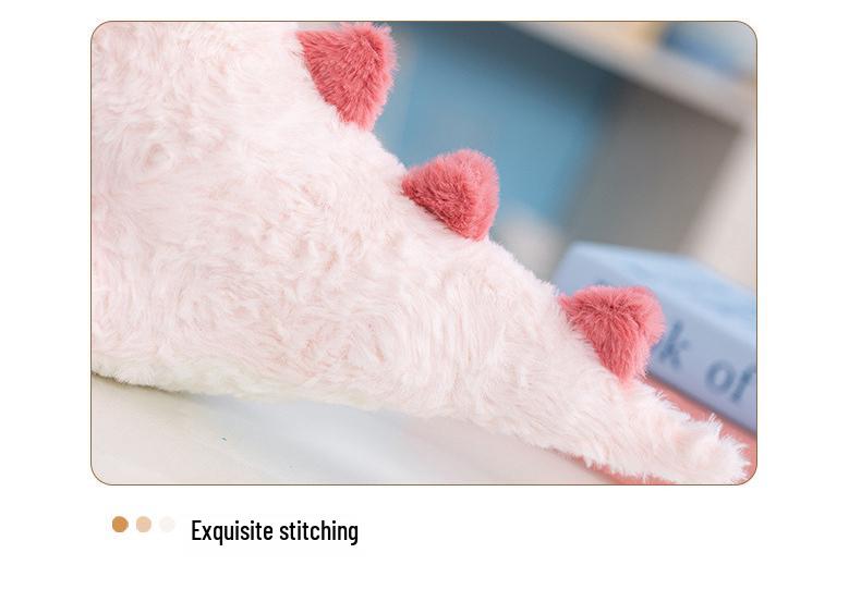 Pink Dragon Plush Toy - Cute Sleeping Pillow & Gift for Girls