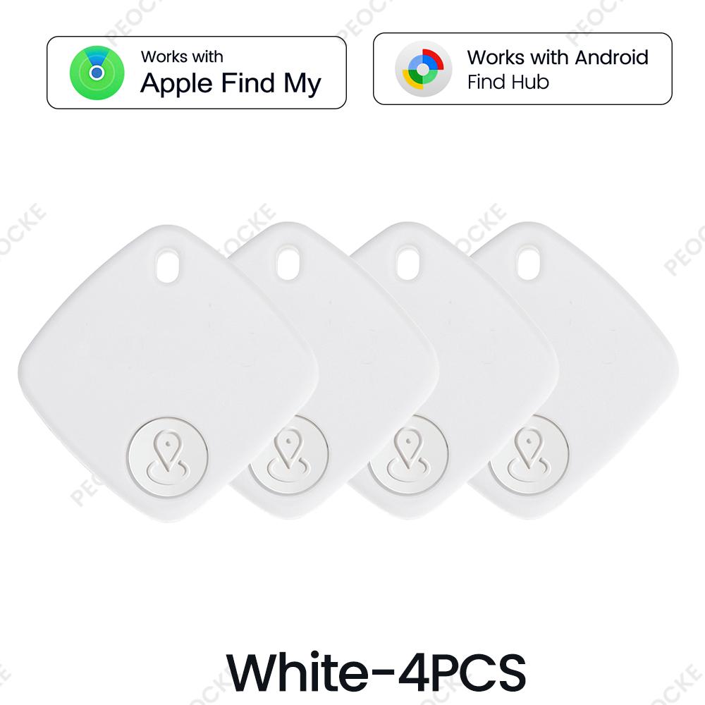 Dual System Android/iOS Smart Tag Compatible With Apple Find My Google Find Hub Anti-Lost GPS Tracker Item Finder Bag Key Pet