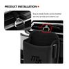 Leather Air Vent Storage Bag Car Anti-Scratch Phone Key Holder Pouch For Mazda MX-5 CX30 RX8 MX5 BK BL 5 CR CW 6 II GH CX-7 ER