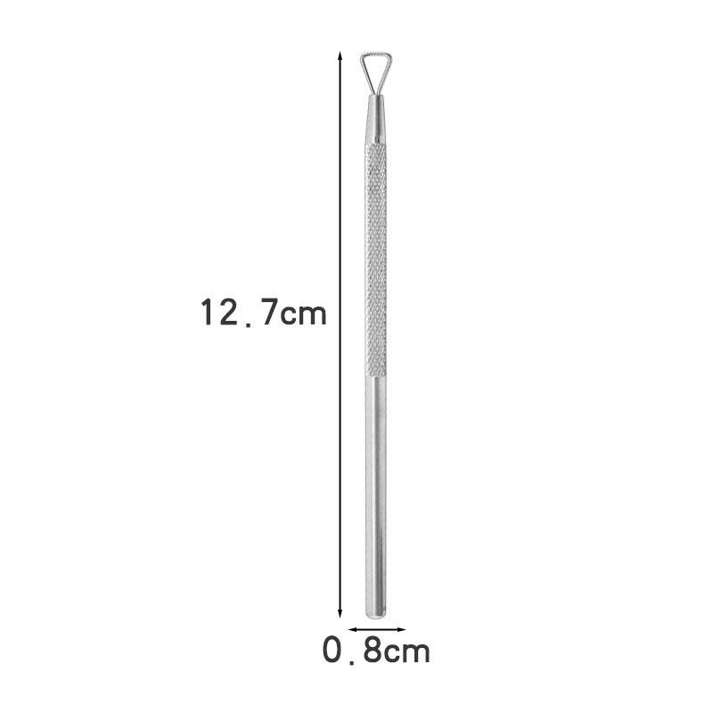 New Push Cuticle Nails Cuticle Pusher Take Out Nail Cuticle Remover Tool Manicure Spatula Sticks Manicure SPT01