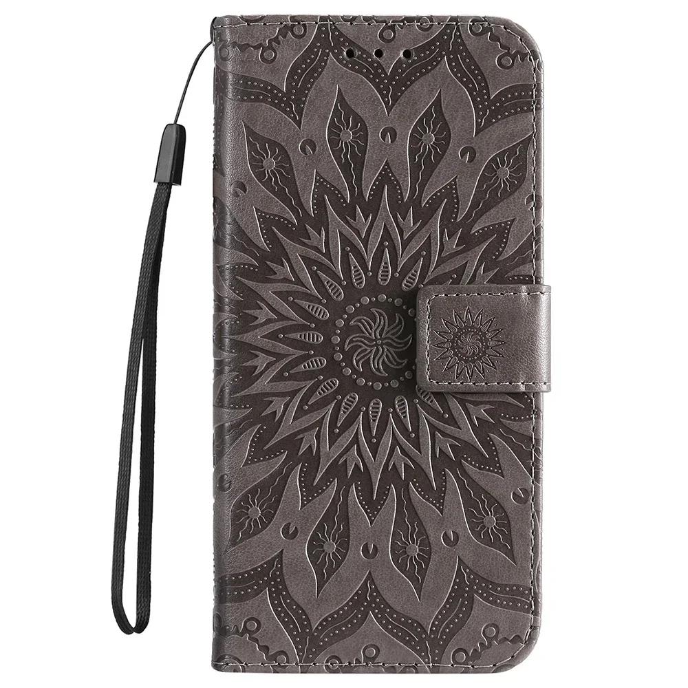 3D Embossed Pattern Flip Case For Moto G06 G56 G86 G05 G15 G55 G85 Stand PU Leather Wallet Cover Card Holder Strap