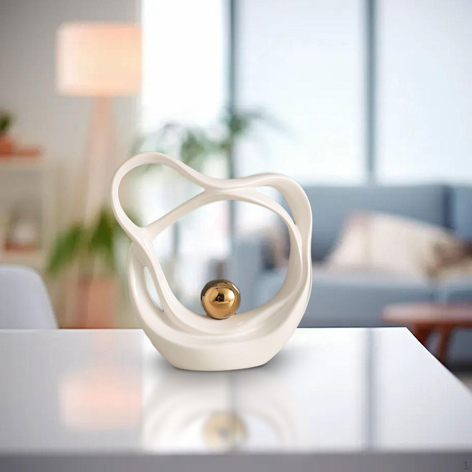 Абстрактная Керамическая Статуэтка Декоративная Фигурка Декор для Дома Скульптура Style B