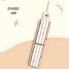 Three-fold Eight-bone Hand-opened Steel Skeleton Vinyl Fabric Weather and Rain Sunshade Sun Umbrella Girl Cute
