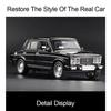1/32 Scale LADA 2106 Diecast Car Model Toy, Pull Back Toy Vehicle with Sound and Light for Kids Toddler Boys Girls Gift Collection