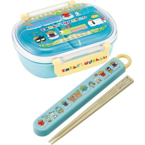 Skater Bento Box 360 ml Toretanzu a Hapidanbu antibakteriální pro děti Vyrobeno v Japonsku QAF2BAAG-A