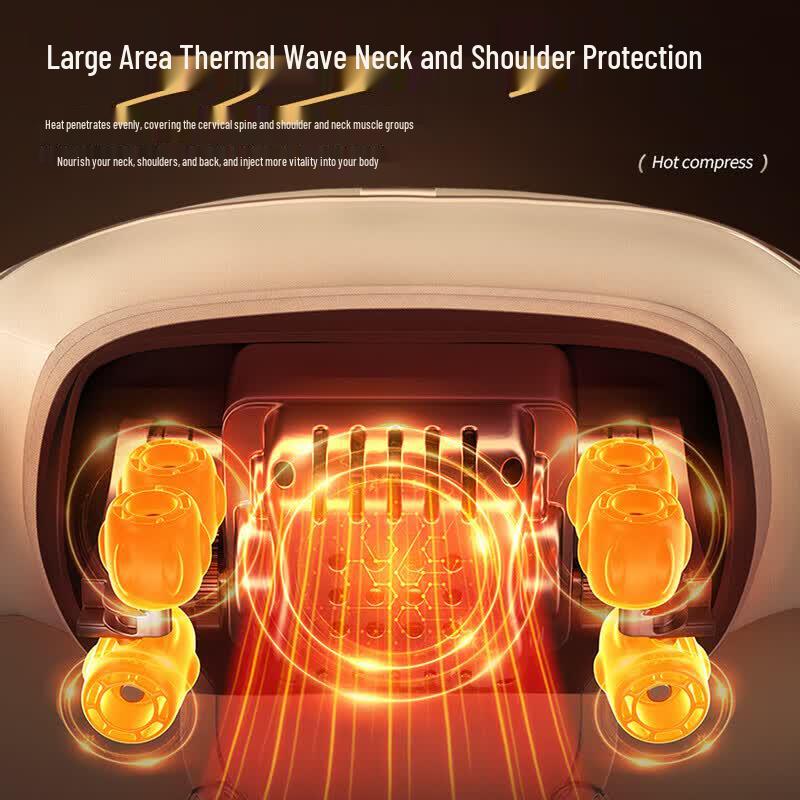 AUX Wireless 8-Head Neck & Shoulder Massage Shawl CN plug (adapter included)