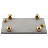 Elegant Home Decor Set: Fruit Bowl, Vase, Tray for Table or Entryway