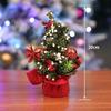 20cm Mini Weihnachtsbaumschmuck - Feiertagsdekorationen für Schreibtische & Schaufenster von Einkaufszentren