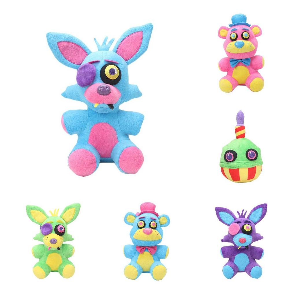 7 Five Blue Nights At Freddys Fnaf Horror Game Plush Doll Kids Toy Gifts