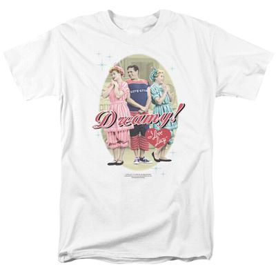 I Love Lucy Dreamy Desi TV Show Tricou alb unisex