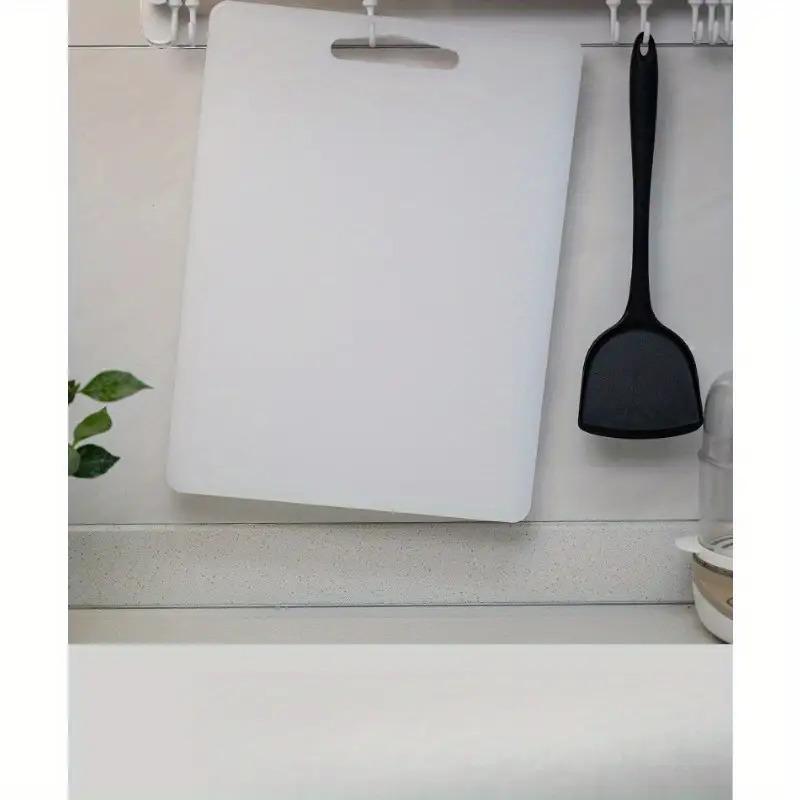 Odor-Free Non-Slip PE Cutting Board, Healthy Kitchen Chopping Mat for Meat Cheese Fruits Vegetables, Dishwasher Safe