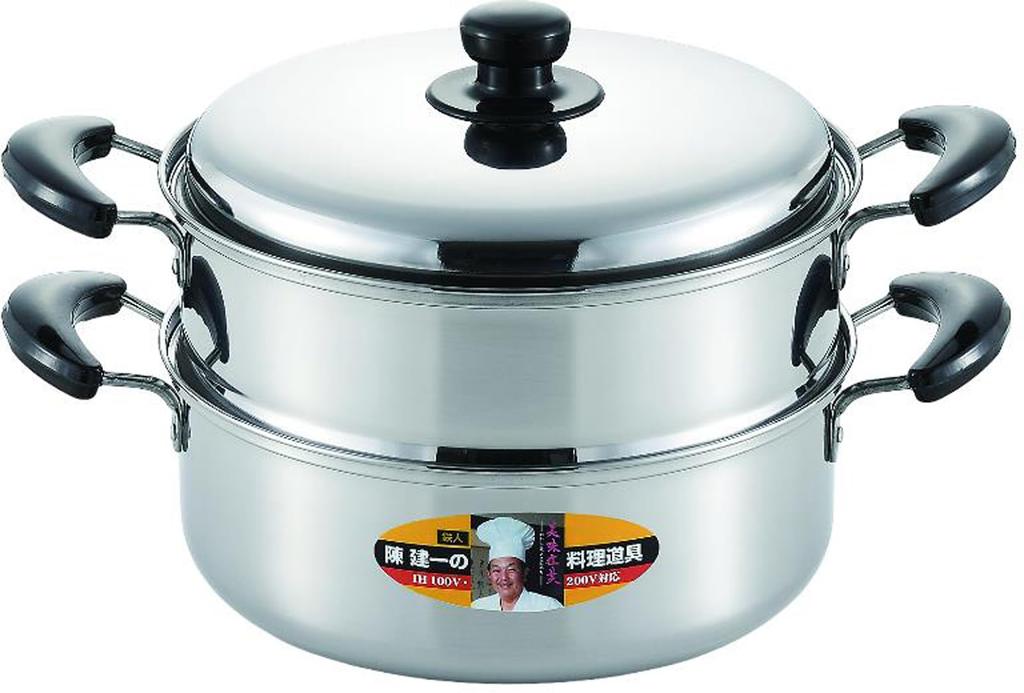 Chen Kenichi IH200V compatible steamer 26cm two-tier CK-073R