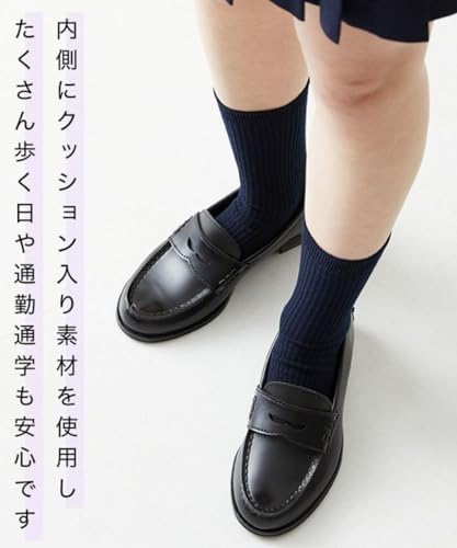 Oriental Traffic R-1020 Damregnloafers, Vattentäta och Vattenavvisande, Platta, Bekväma för Promenader, Pendling och Skola, Svart, Storlek 25,0 c