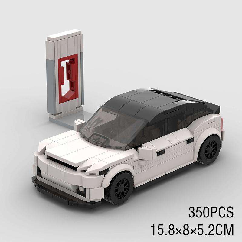 Moc City Speed Car Rally Sport Vehicle Racer ae86 M8 Model Building Blocks R34 Racing Super Technique Brick Christmas Gift