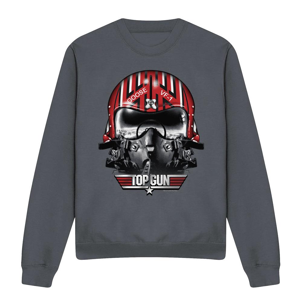Top Gun Unisex Adult Goose Helmet Sweatshirt