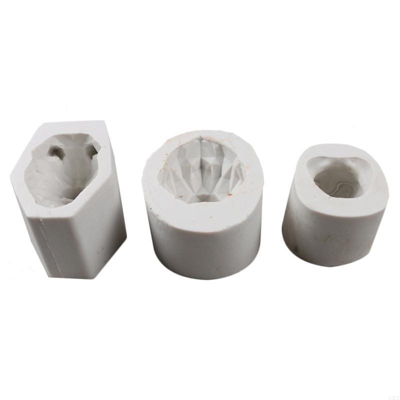 Wolf Dog Lion for Head Molds Handmade Soap Craft Kitchen Baking Fond X3UC