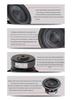 4-Inch Fiberglass Cone Car Audio Subwoofer Speaker with Deep Bass