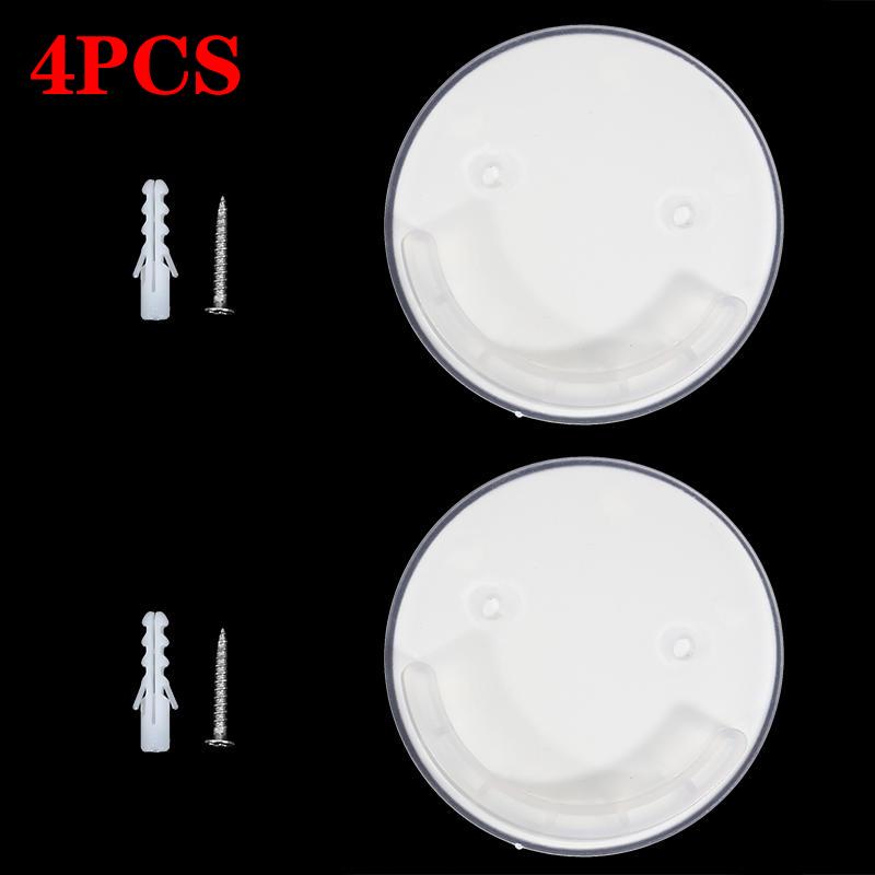 Starke Vorhangstangenhalterungen Haken Selbstklebend Verstellbar Wandvorhang Befestigungsclip Hängeregal Haken Badezimmerzubehör