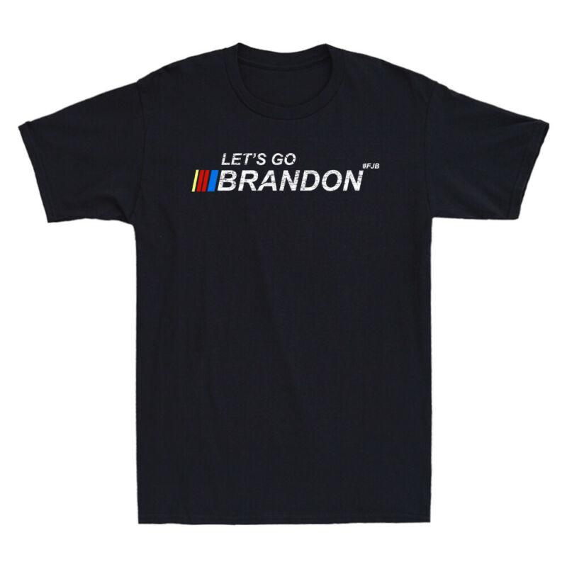 Buy Lets Go Brandon Funny Political Quotes Vintage Print T Shirt Man