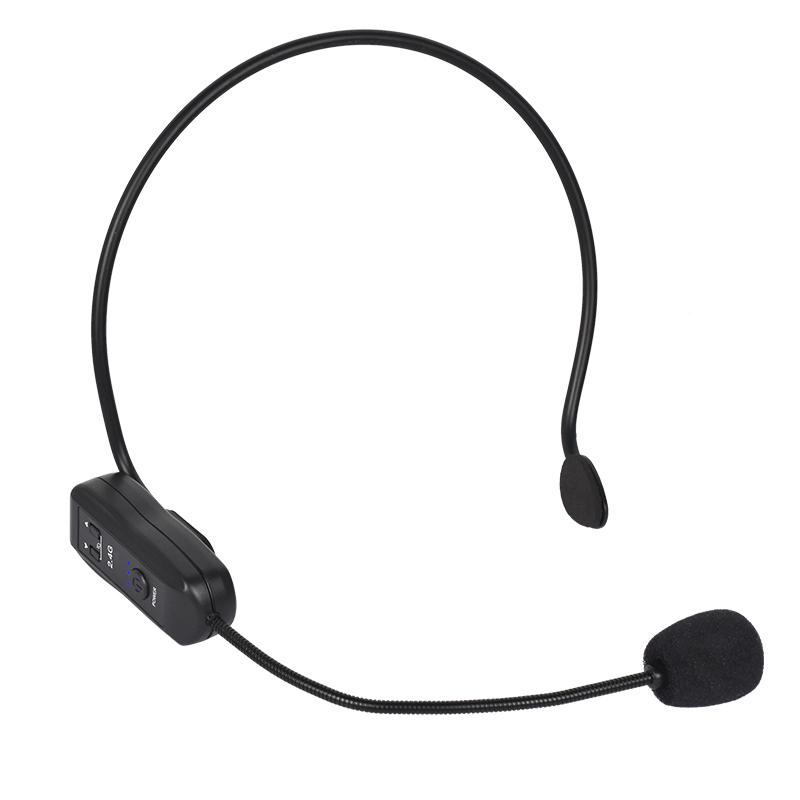 2.4G Wireless Microphone For Voice Amplifier Headset High Fidelity Smart Noise Cancelling Plug Play For Karaoke Speaker Mic