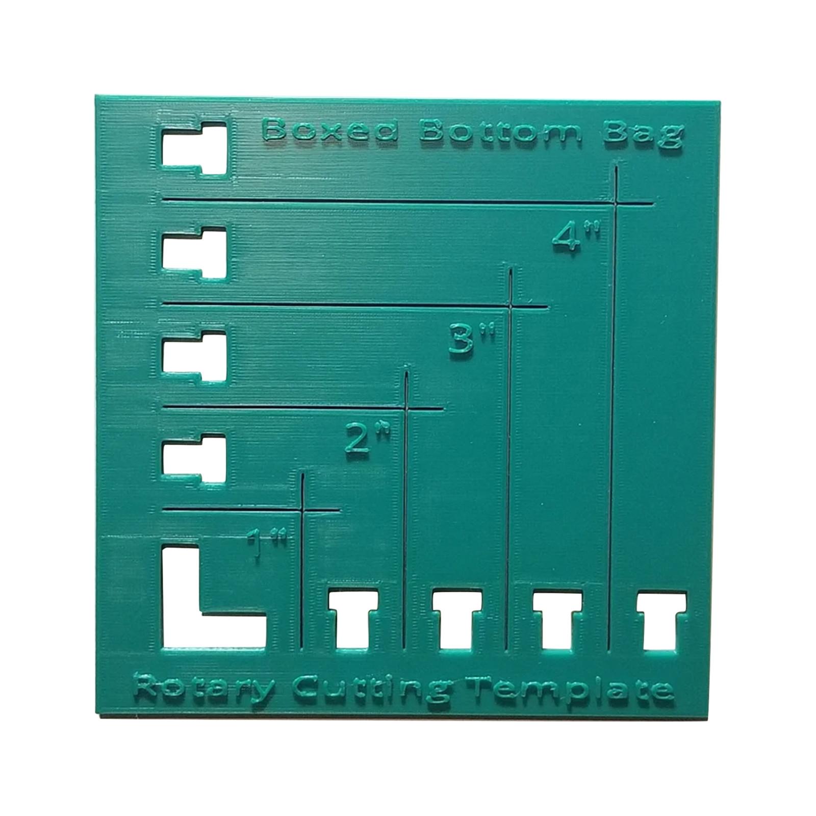 

Bag Making Machine Box Bottom Cutting Template -Sewing Tools - Bag Making Tools - Box Corners One Size