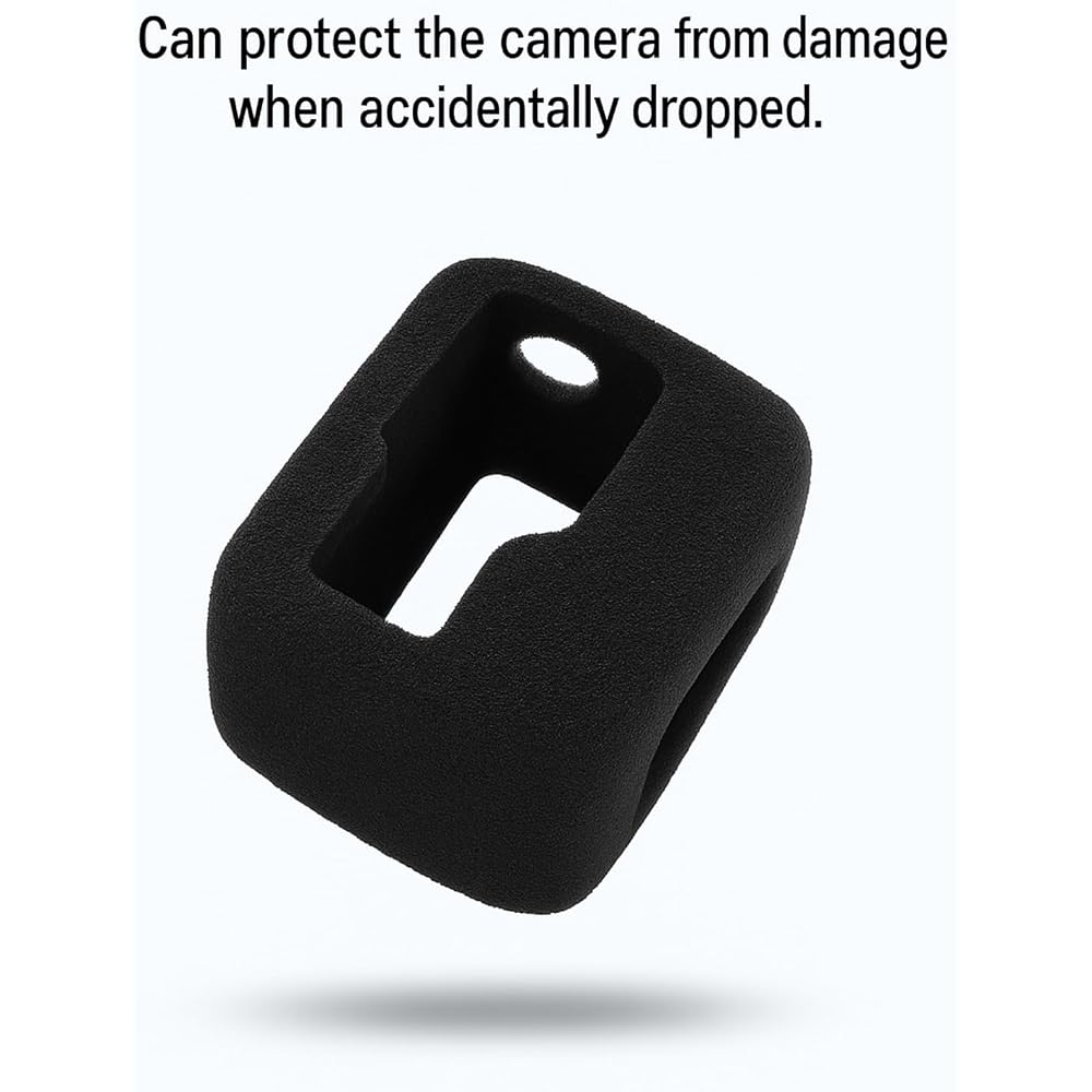 Windslayer Cover for Insta360 Ace/Pro, Windscreen Wind Muff Foam Housing Frame Case, Sponge Muffler Windproof Video Noise Reduction Accessory for ACE/