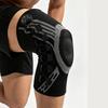 Professionele Verstelbare Knop Kniebeschermers Elastisch Dunne Sport Kniebrace Antislip Veersteun Scheenbeschermer Basketbal