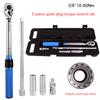 Wear-resistant Drive Click Torque Wrench Set 3/8 inch Digital Torque Wrench