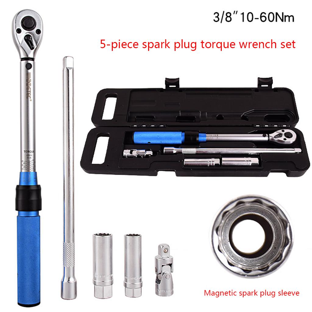 Wear-resistant Drive Click Torque Wrench Set 3/8 inch Digital Torque Wrench